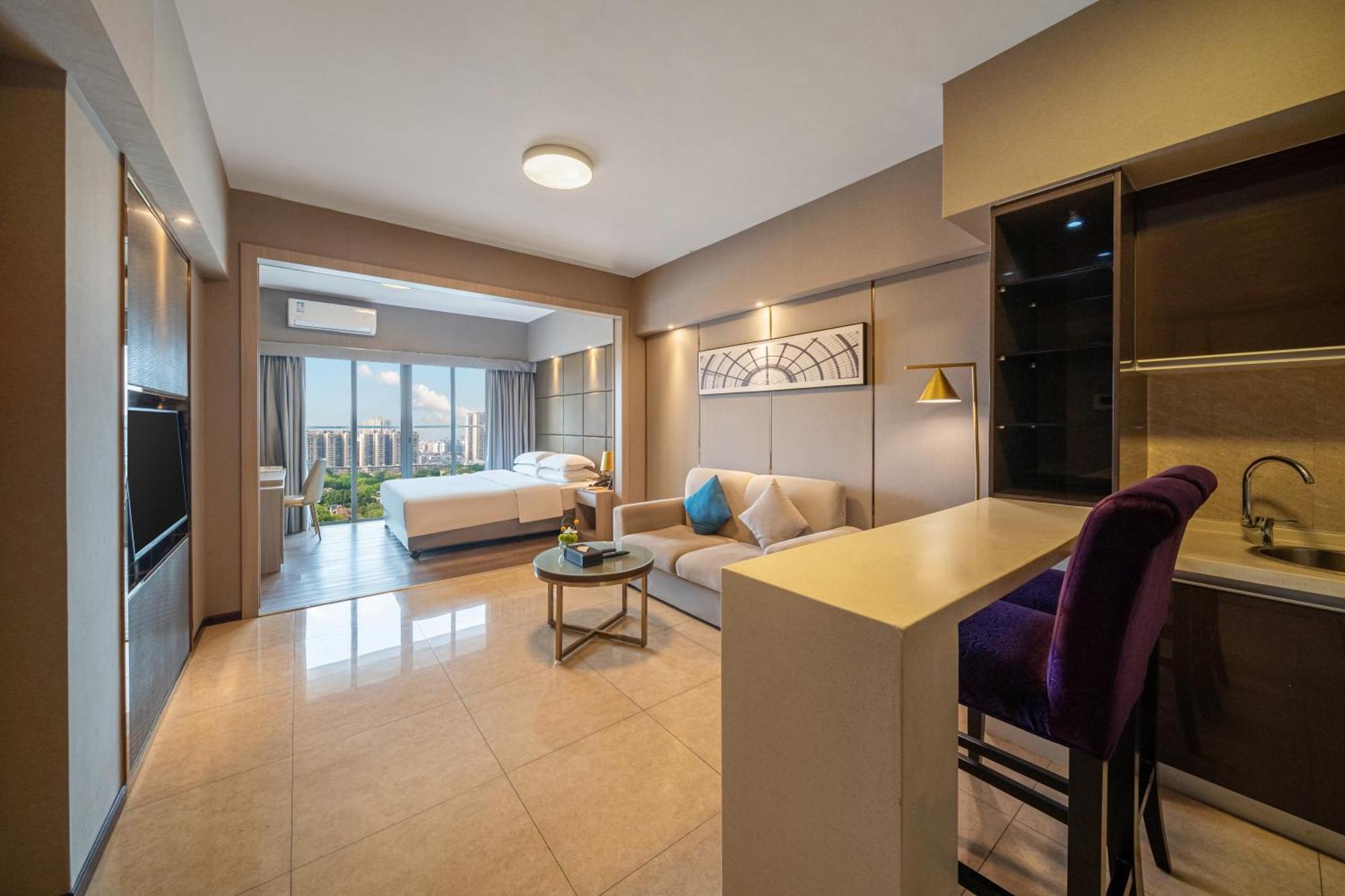 Foshan Poltton International Serviced Apartment-Canton Fair Free Shuttle Bus Exteriér fotografie