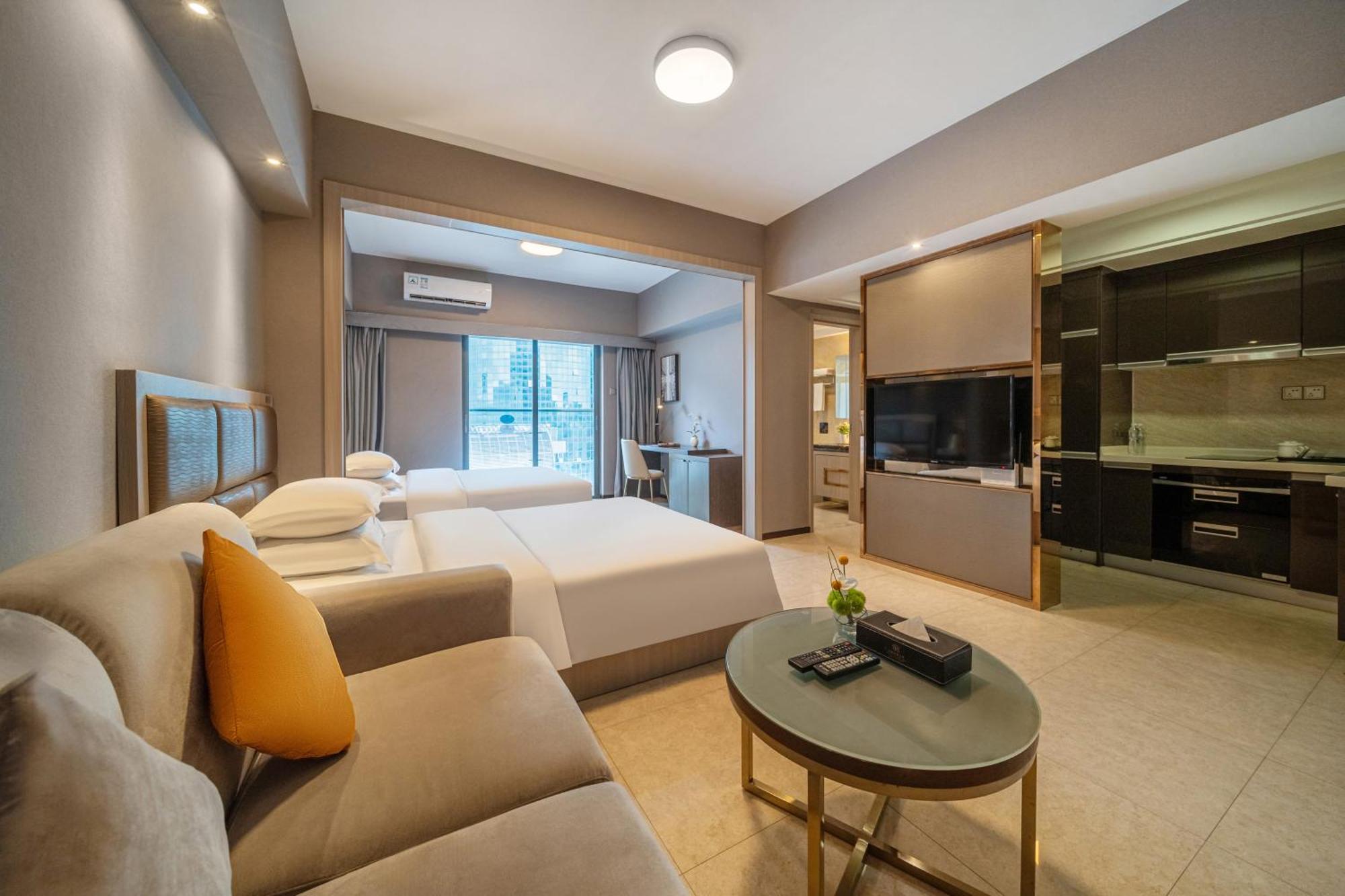 Foshan Poltton International Serviced Apartment-Canton Fair Free Shuttle Bus Exteriér fotografie