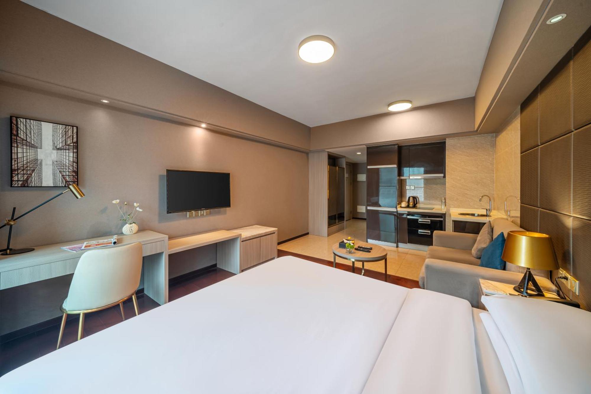 Foshan Poltton International Serviced Apartment-Canton Fair Free Shuttle Bus Exteriér fotografie