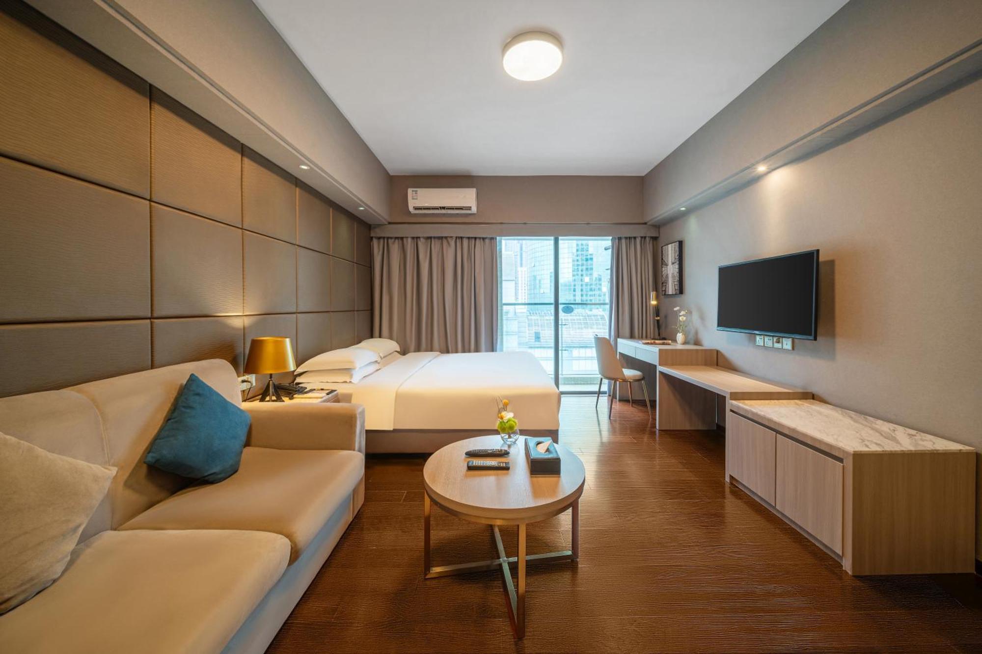 Foshan Poltton International Serviced Apartment-Canton Fair Free Shuttle Bus Exteriér fotografie