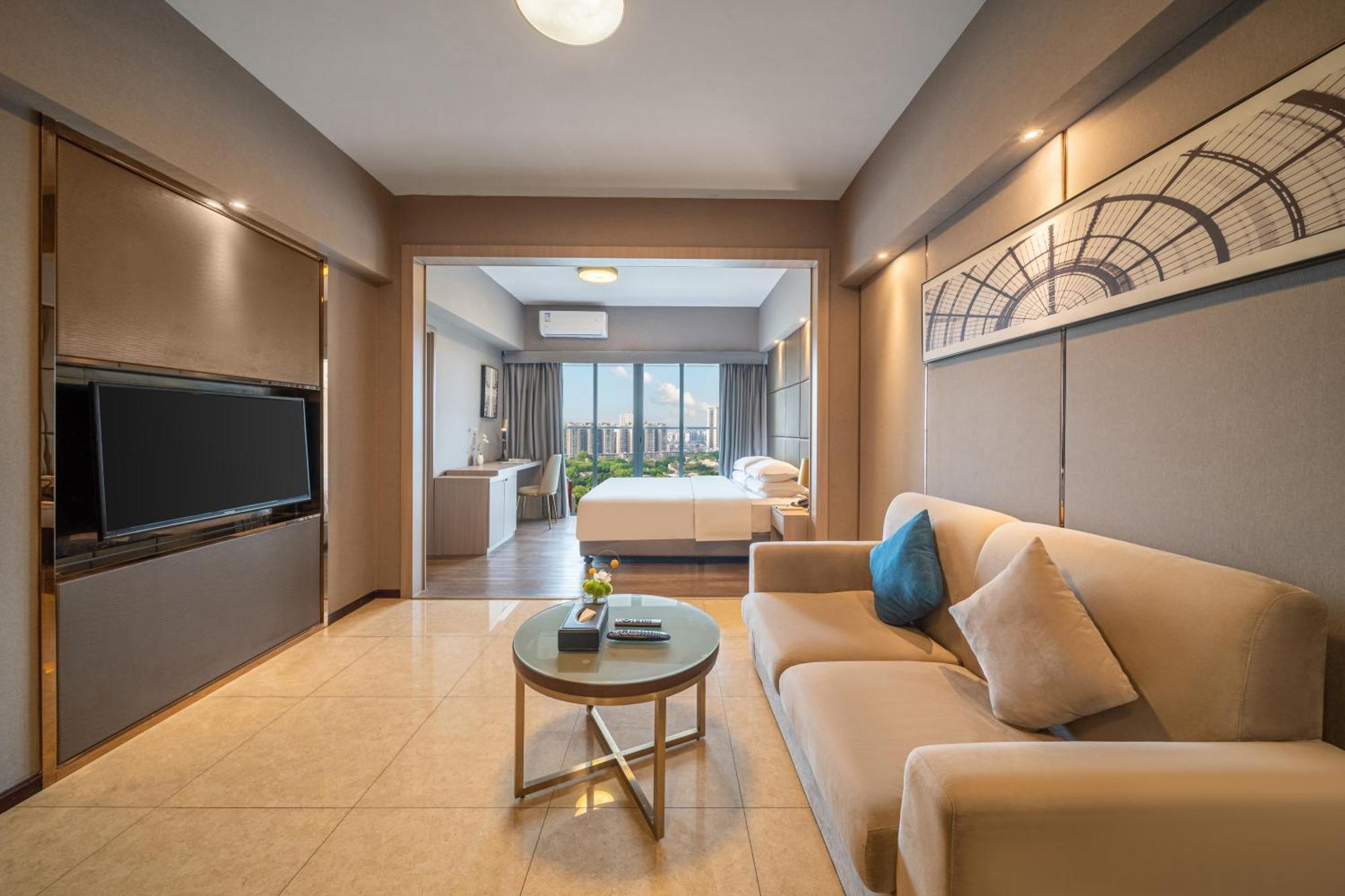 Foshan Poltton International Serviced Apartment-Canton Fair Free Shuttle Bus Exteriér fotografie