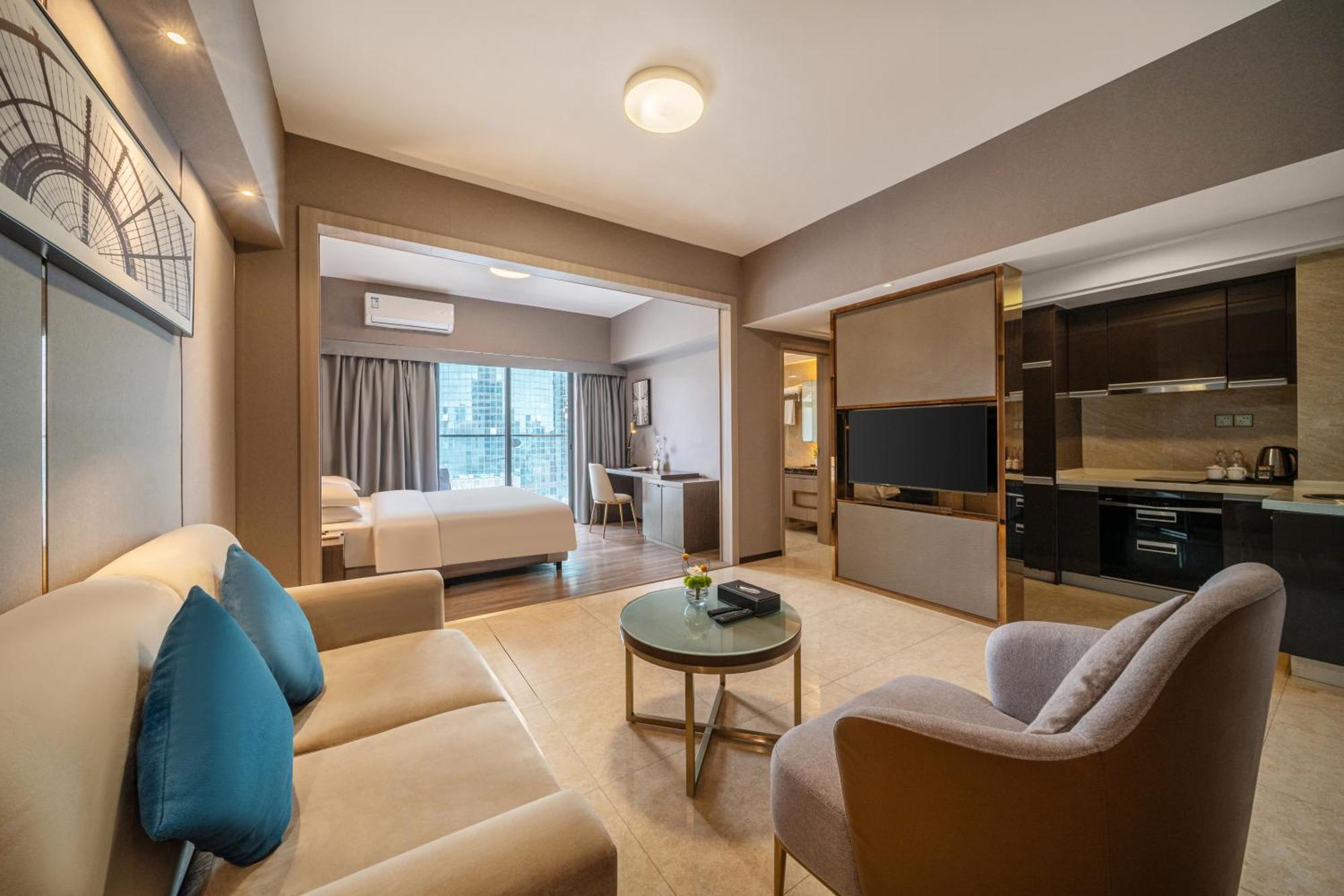 Foshan Poltton International Serviced Apartment-Canton Fair Free Shuttle Bus Exteriér fotografie